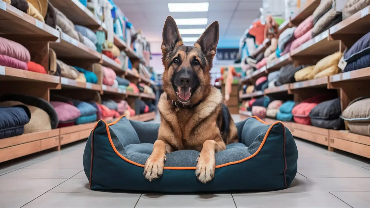 cama para cachorro grande