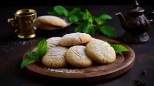 biscoito de hortela e salsa