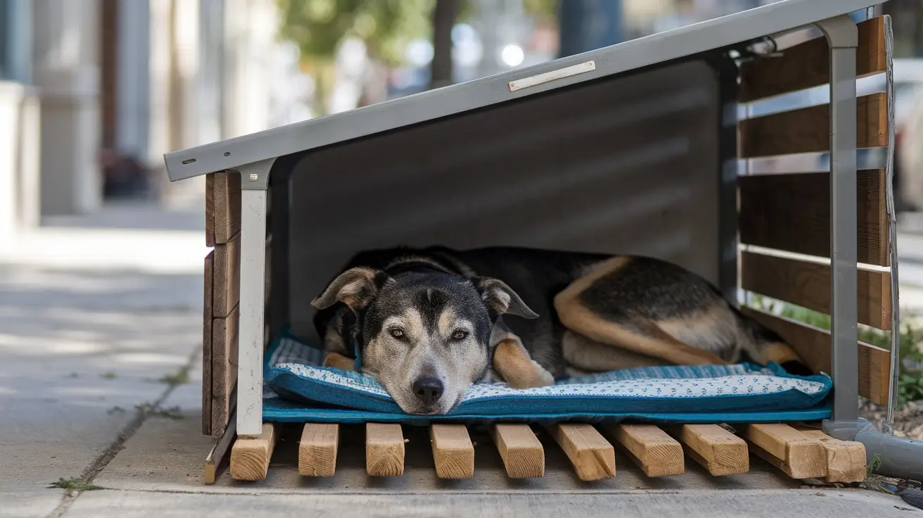 casinha para cachorro de rua