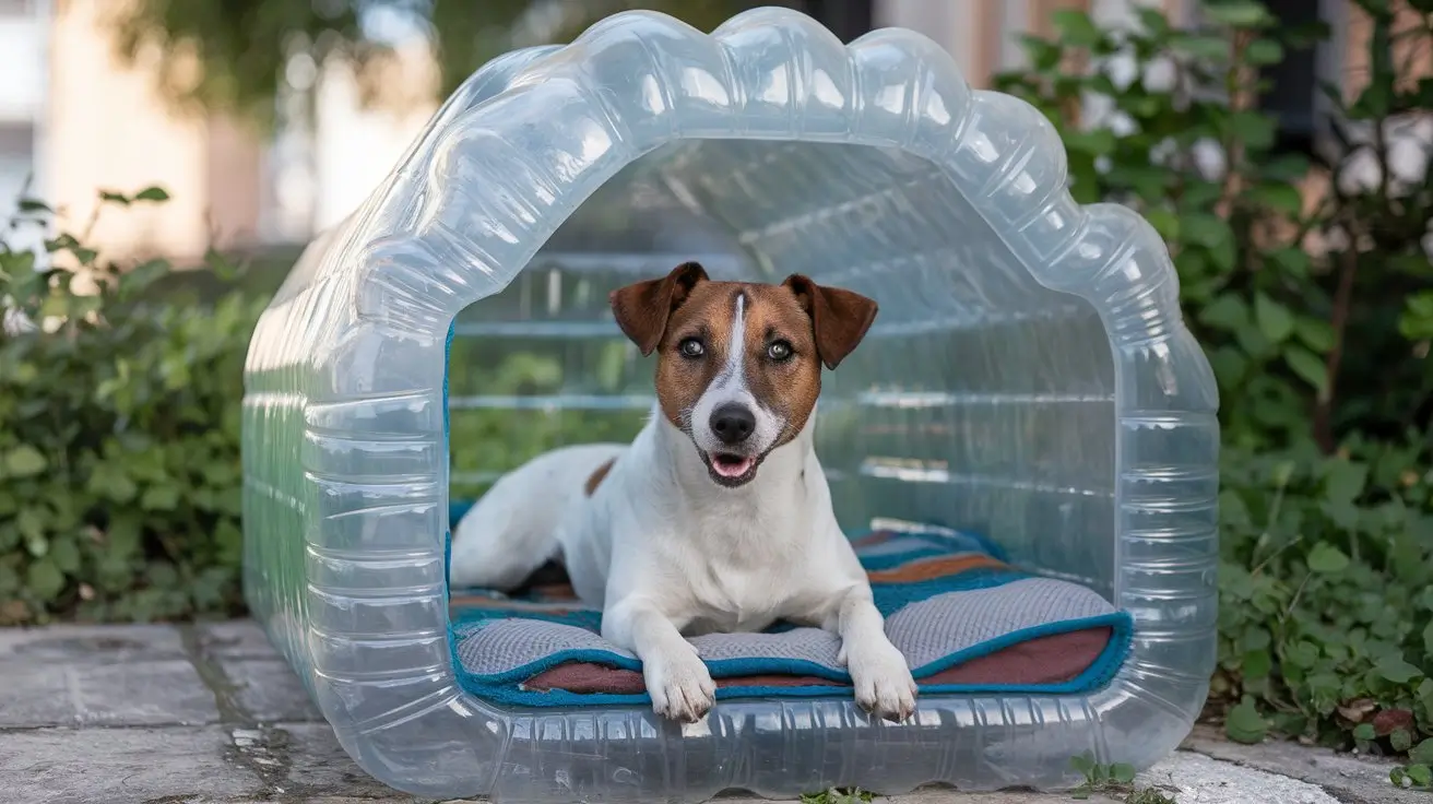 como fazer casinha de cachorro com garrafa pet