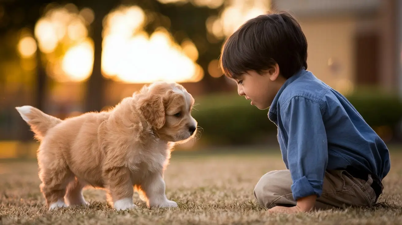 golden retriever and ethan