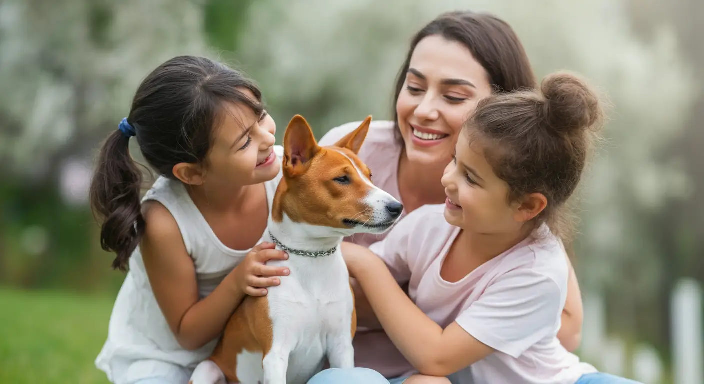 basenji e docil