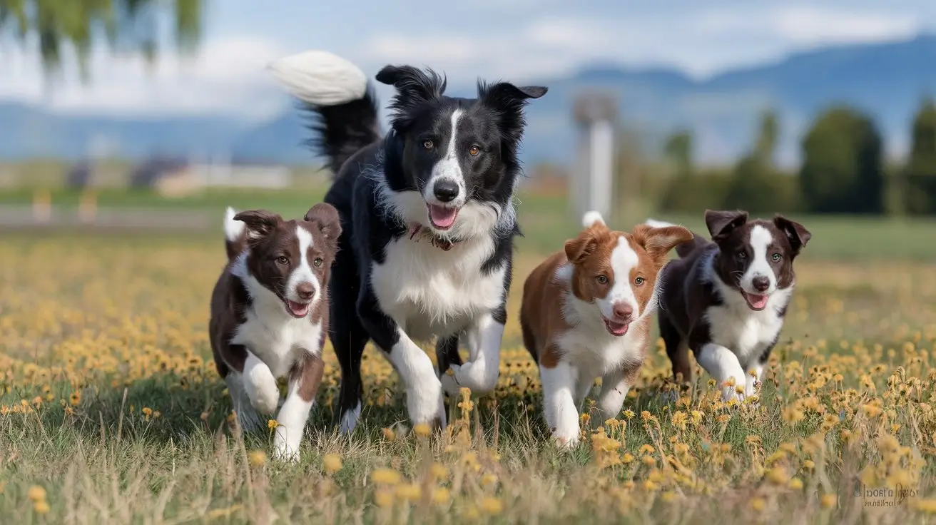 border collie filhoted