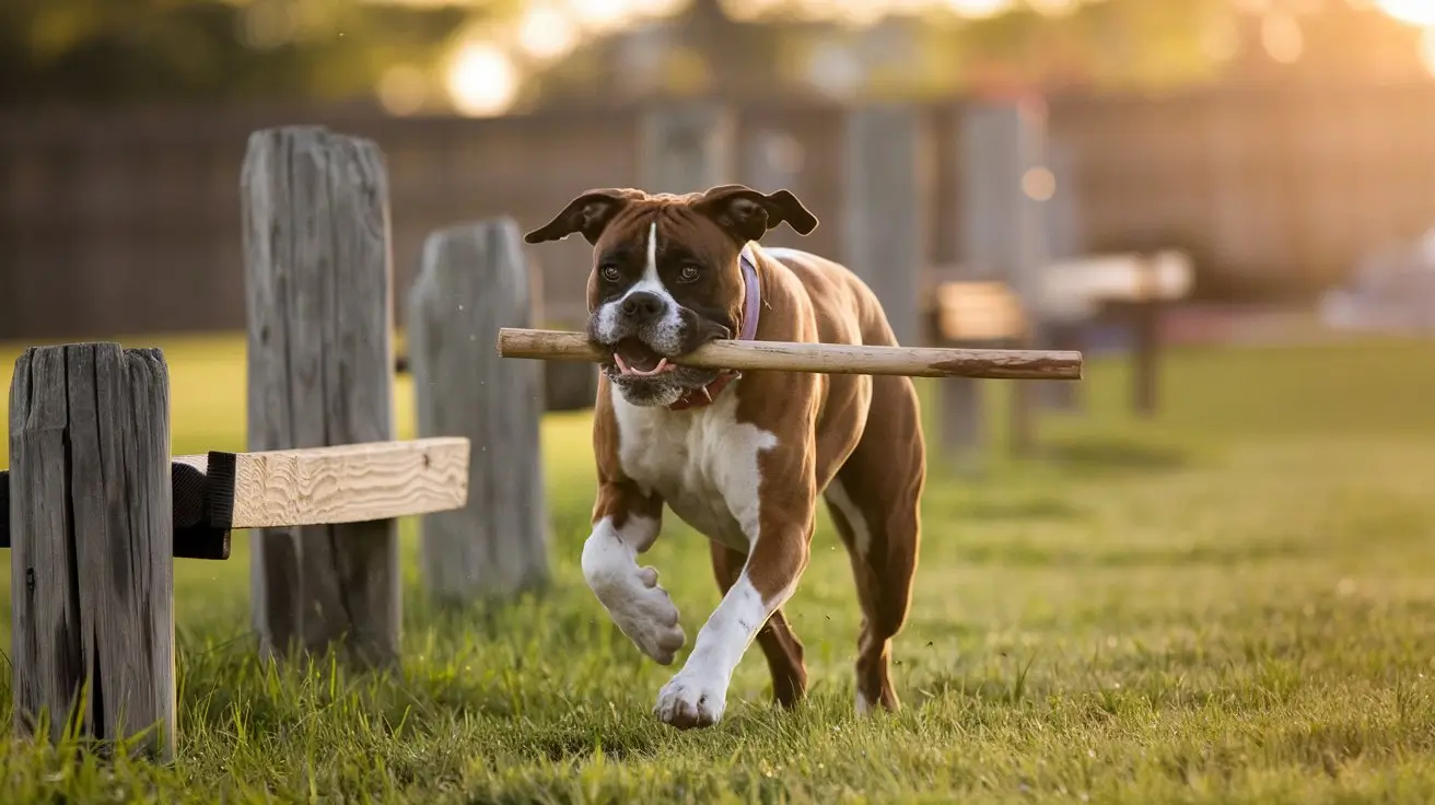 cachorro boxer tigrado