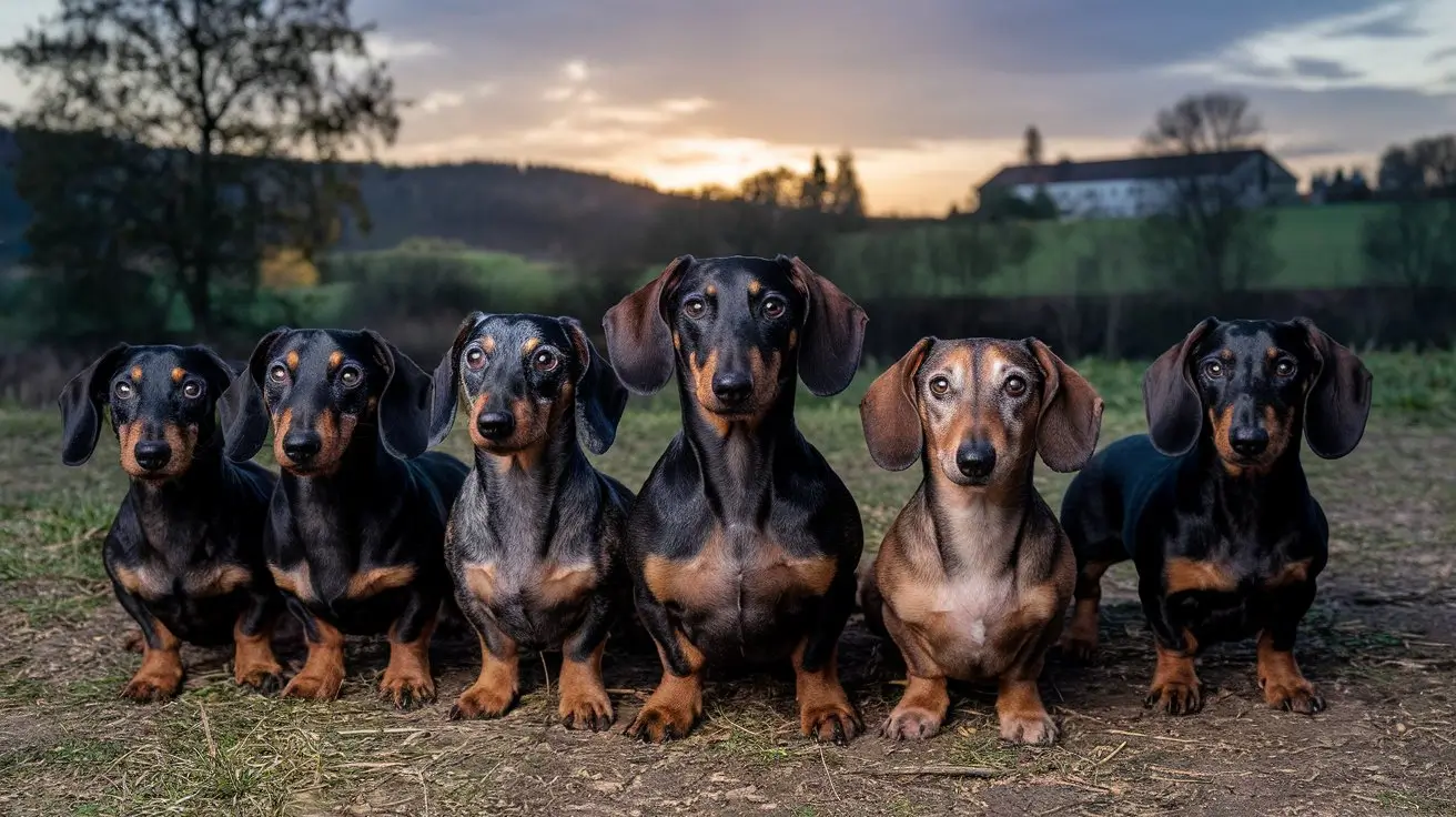 dachshund tipos