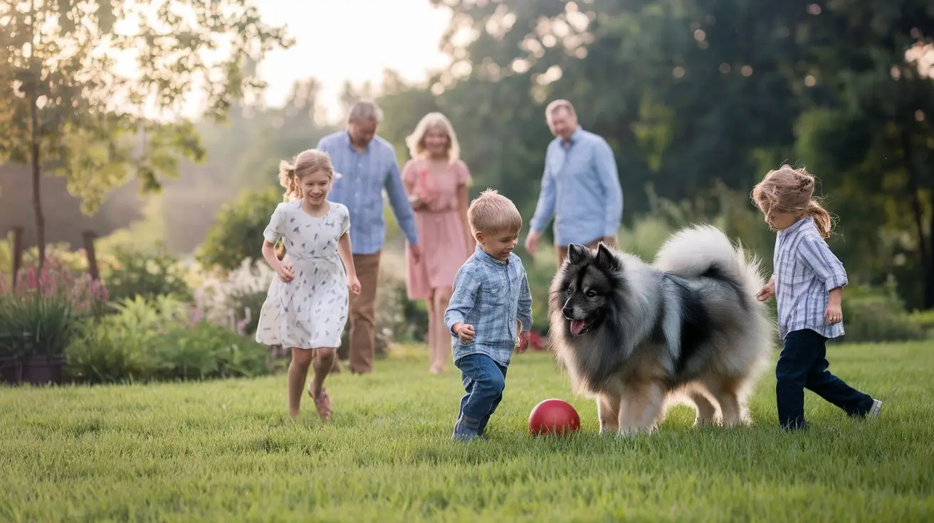 keeshond temperamento