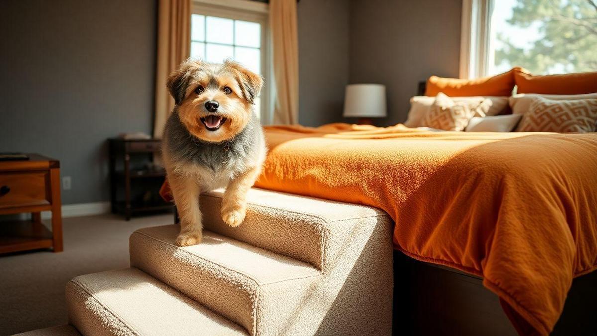 Benefícios da Melhor Escada para Cachorro Subir na Cama