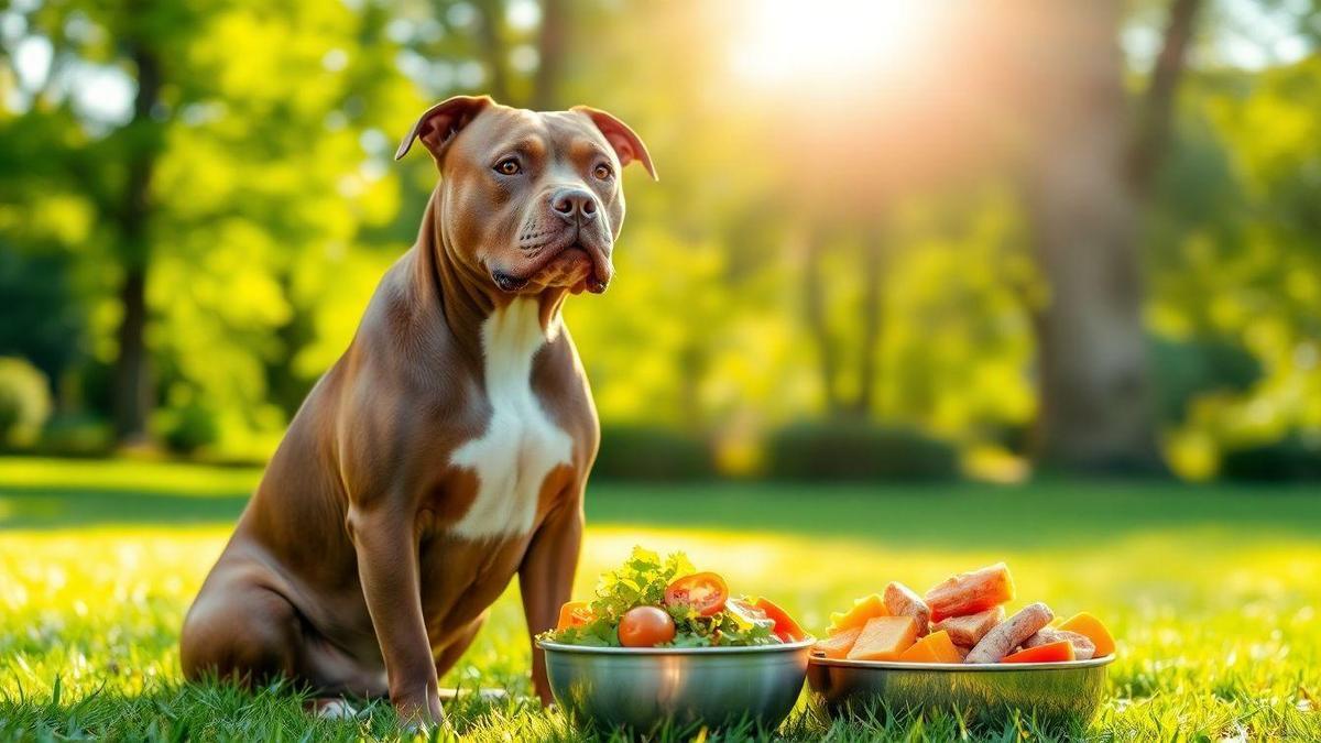 Importância da Nutrição Adequada para Pit Bulls