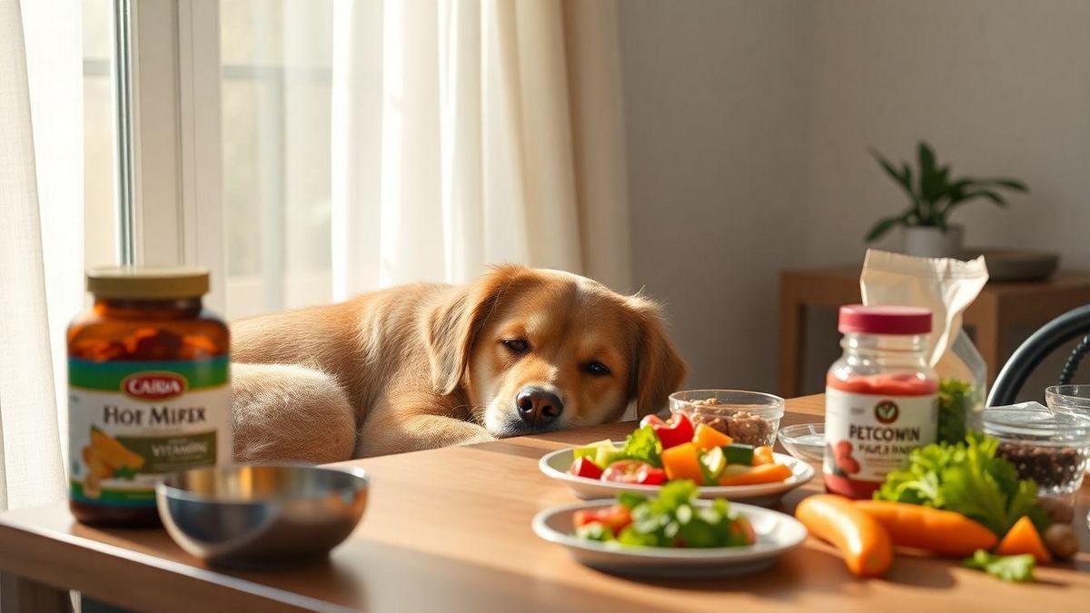 Nutrientes Essenciais na Melhor Vitamina para Cachorro Idoso