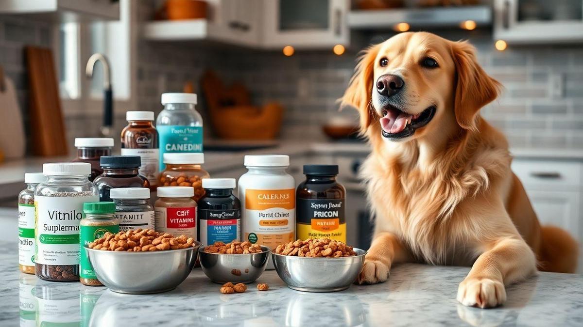 Suplementos que Complementam a Dieta de Cães Idosos