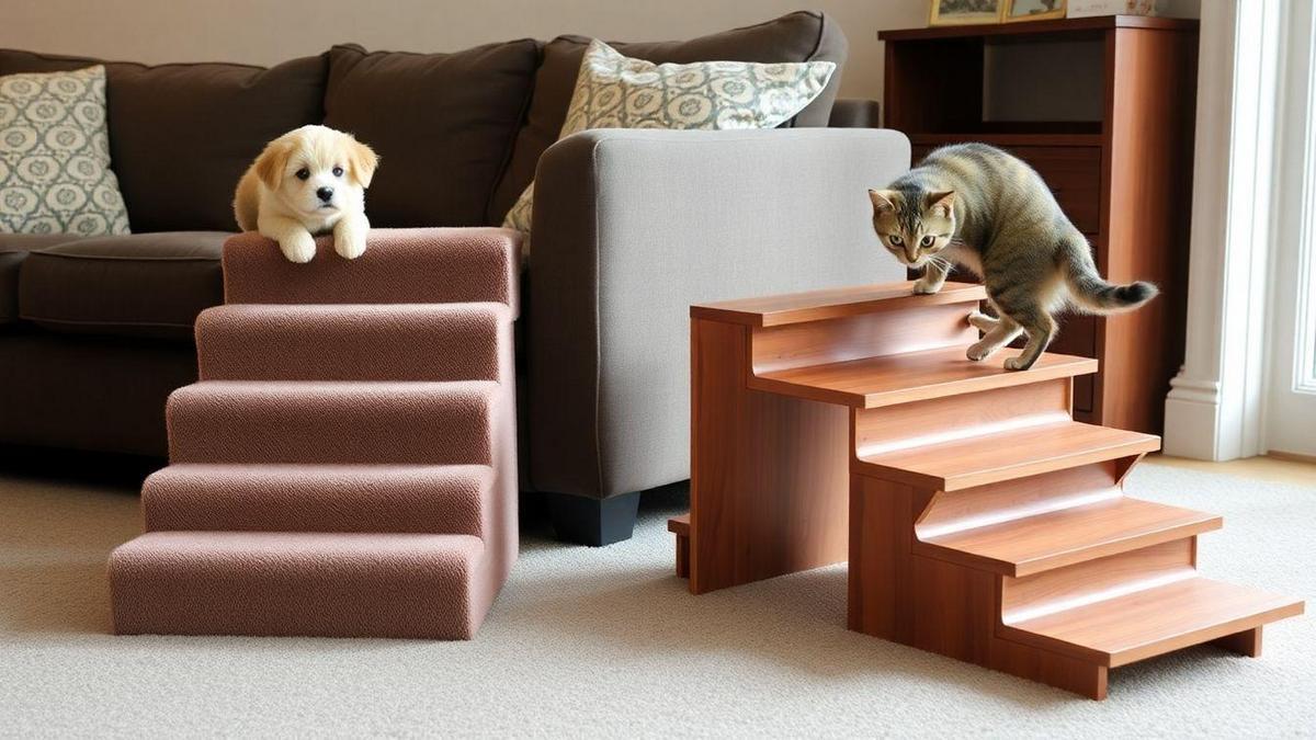 Tipos de Escadas para Pets e Suas Vantagens