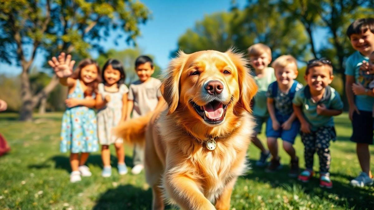 A Amizade Canina do Golden Retriever