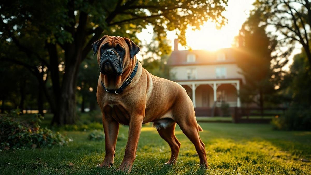 A História do Mastiff Inglês