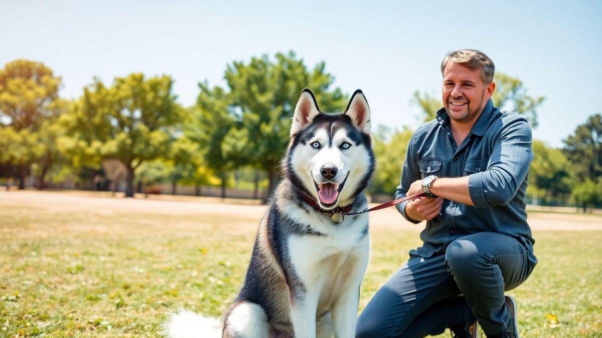 Adestramento do Husky Siberiano