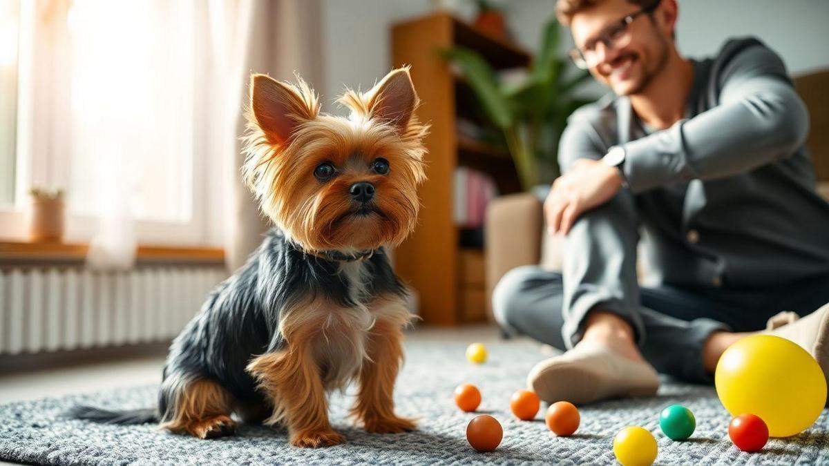 Adestramento do Yorkshire Terrier
