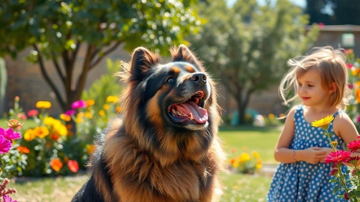 O Leonberger e sua Relação com Crianças