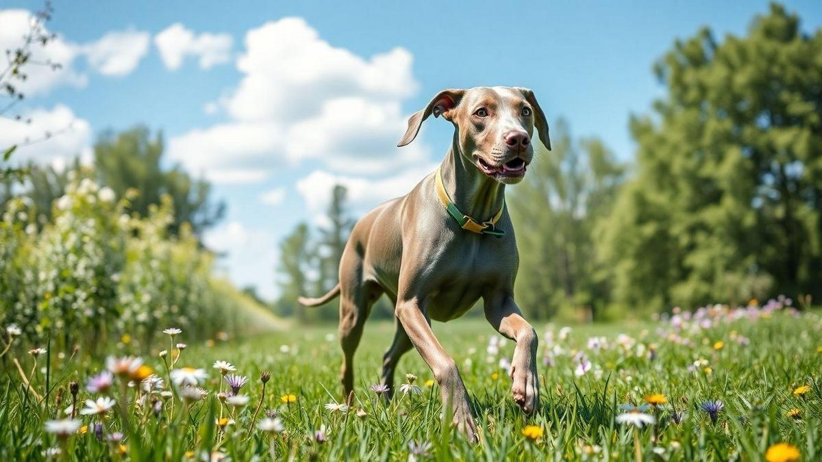Saúde e Bem-Estar do Weimaraner