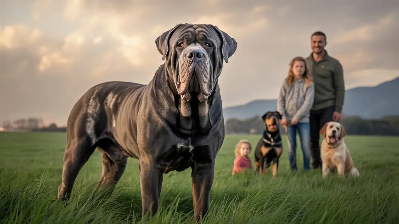 mastim napolitano raca de cachorro