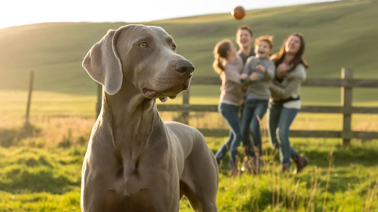 weimaraner cachorro raca grande