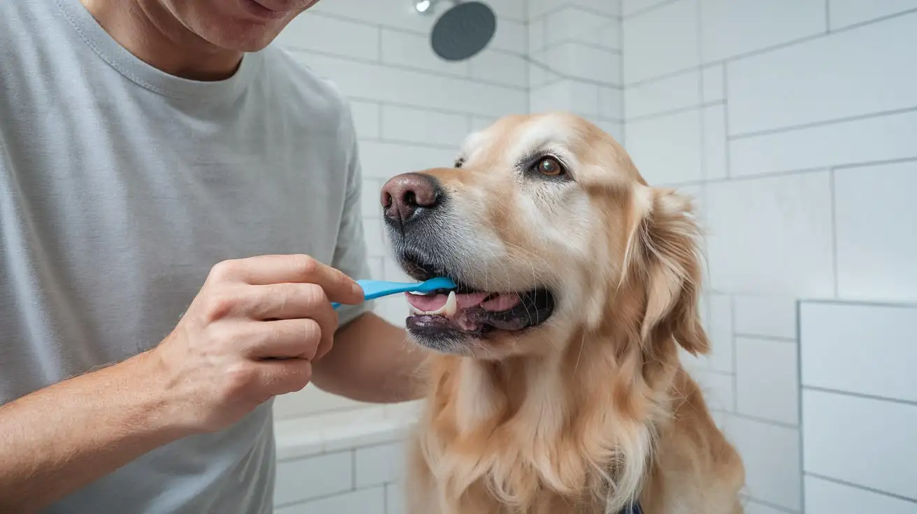 como escolher escova de dente para cachorro