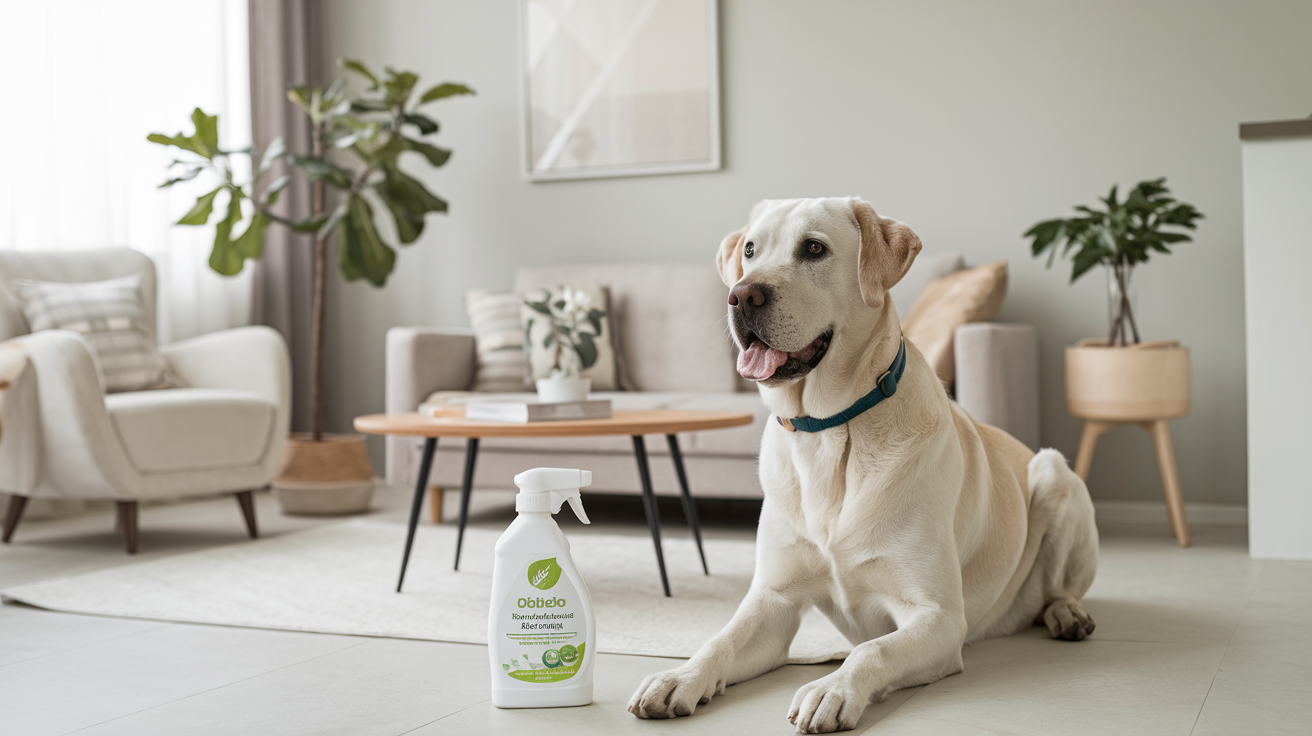 como limpar ambiente com cachorro