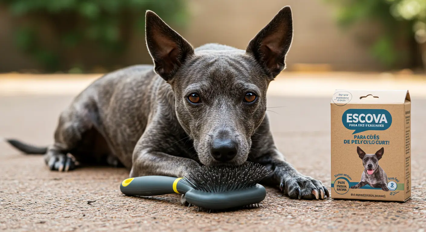 melhor escova para pelo curto de cachorro 1