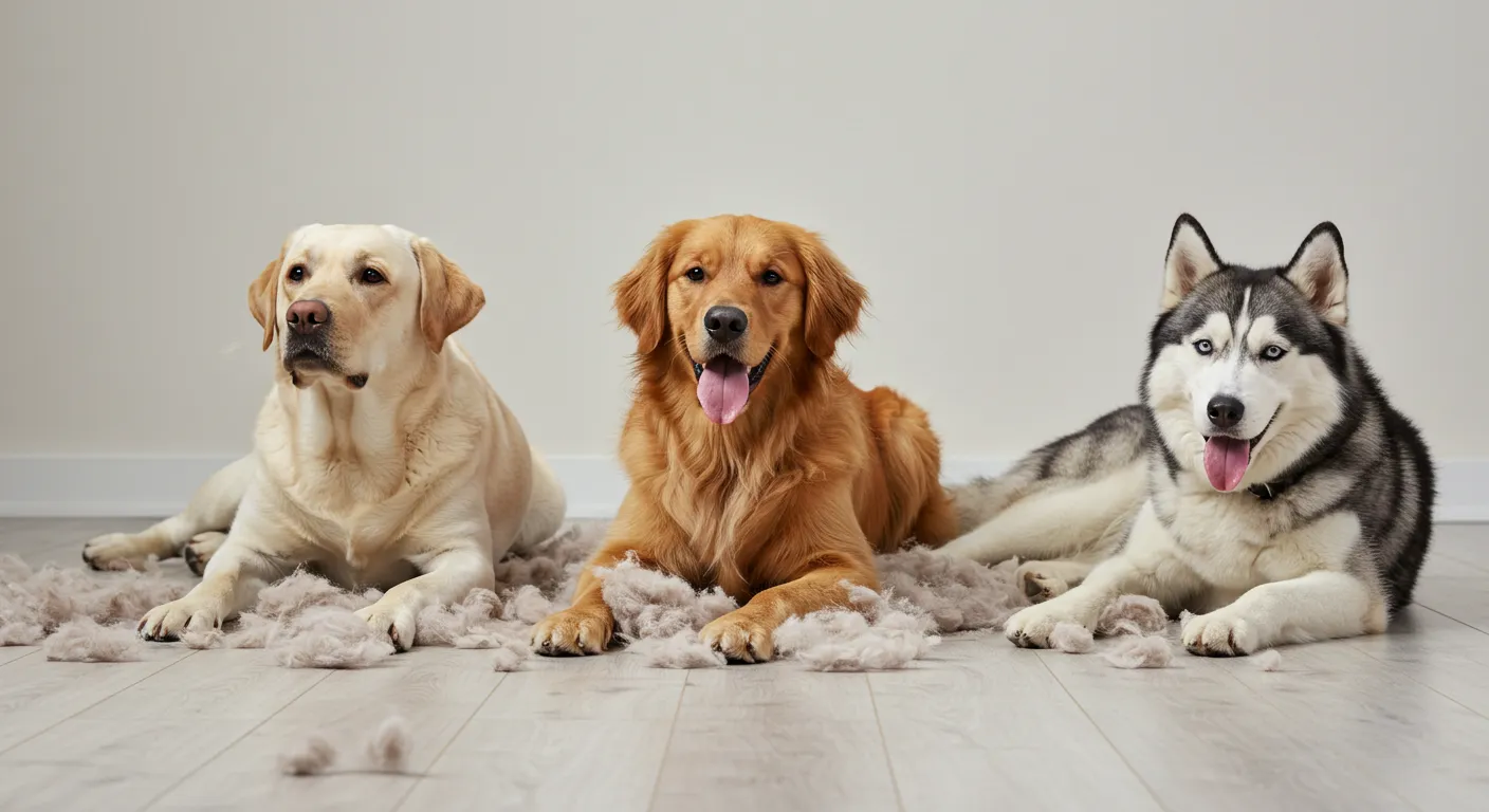 combate a queda de pelo em cachorro