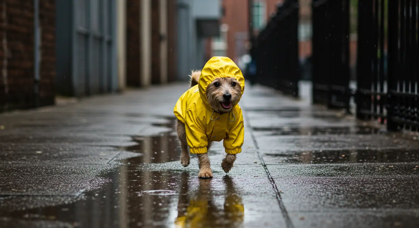 melhor capa de chuva para cachorro
