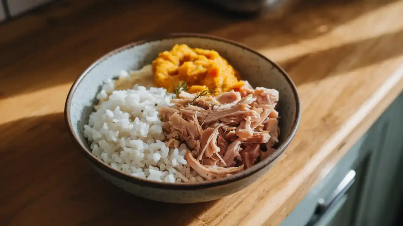comida para cachorro que esta vomitando